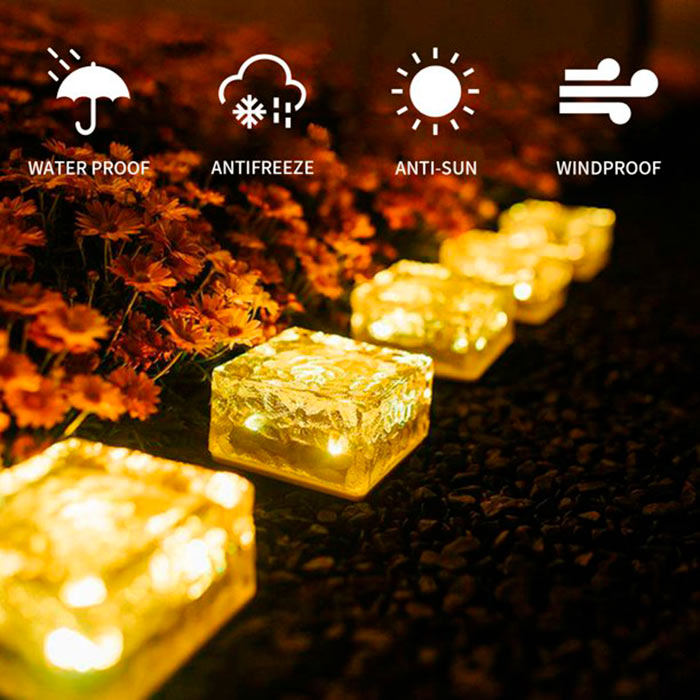 IceCubeLights, luci solari da giardino a forma di cubo (2 pezzi) - Image 3