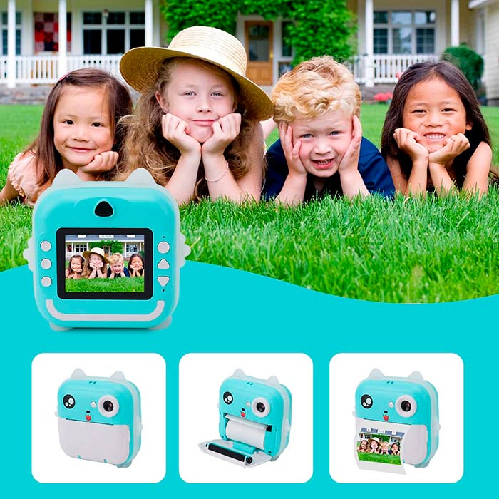 La fotocamera per bambini offre foto e video chiari.