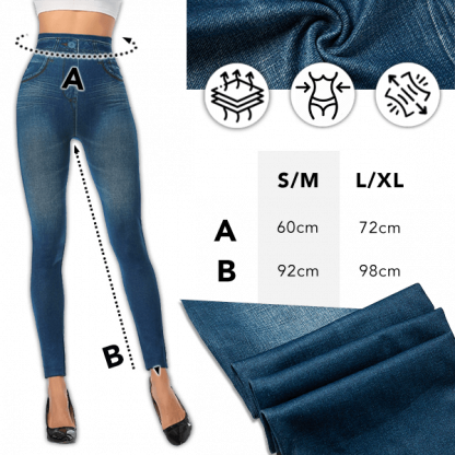 JEANLEGS-L/XL, Jeans modellati - Image 3