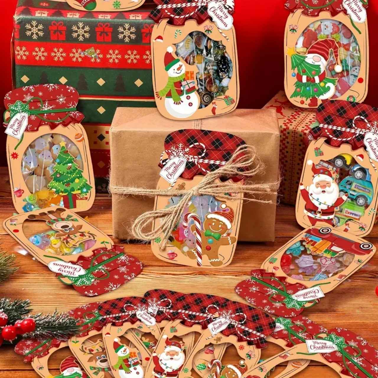 JarGifts, Set di Biglietti di Natale (48 pezzi) - Image 9