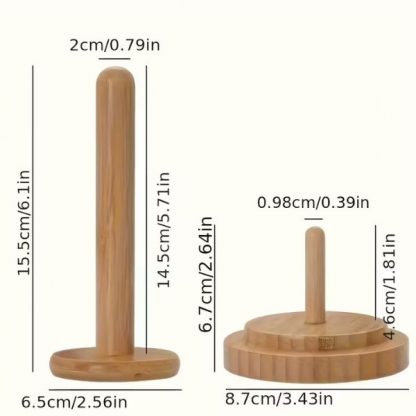 KVACK, Supporto girevole in legno per filato - Image 2