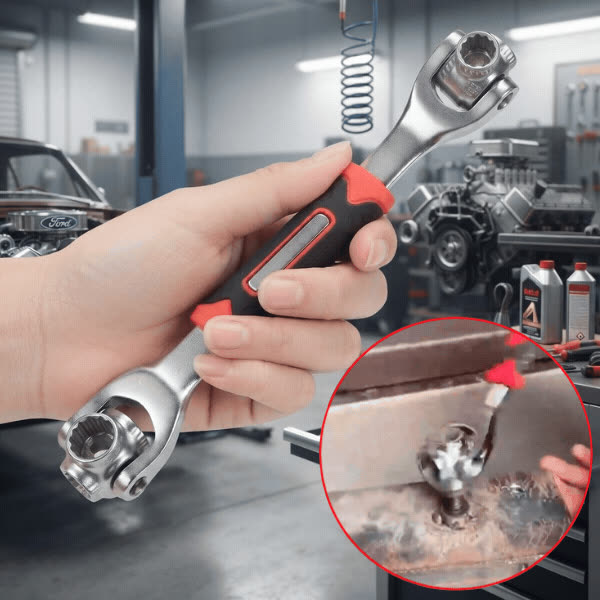 Chiave a bussola universale 48-in-1, KingPro - video