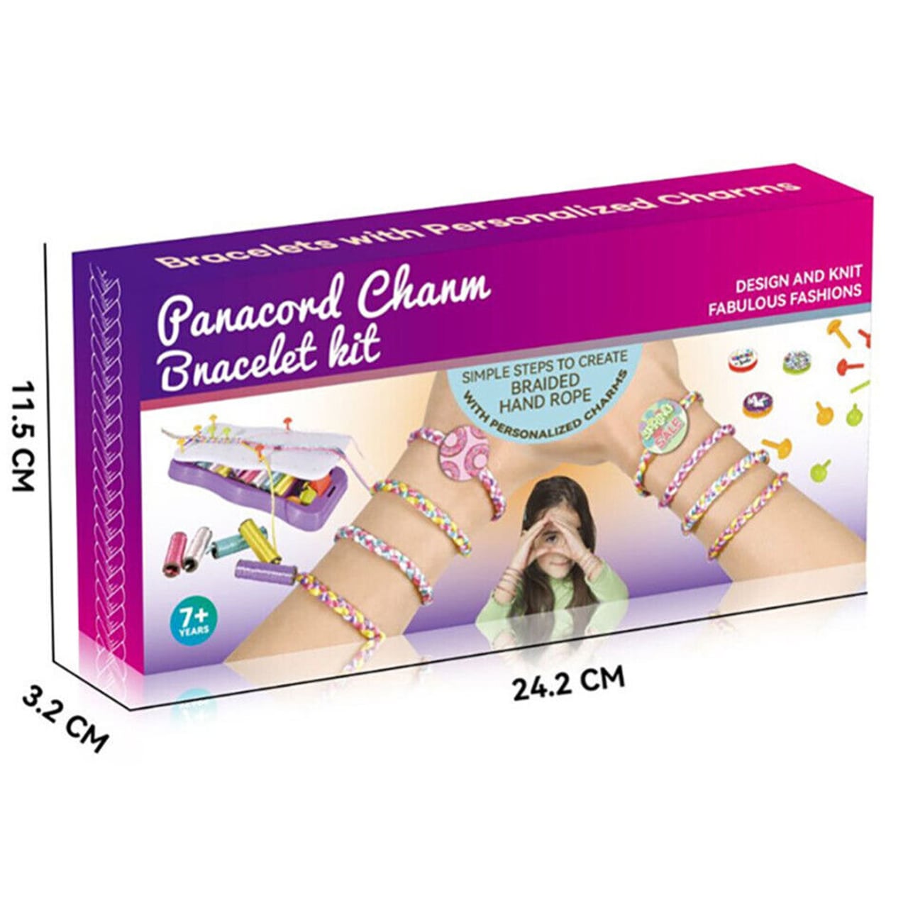 KnitFun, set per lavorare a maglia braccialetti - Image 2