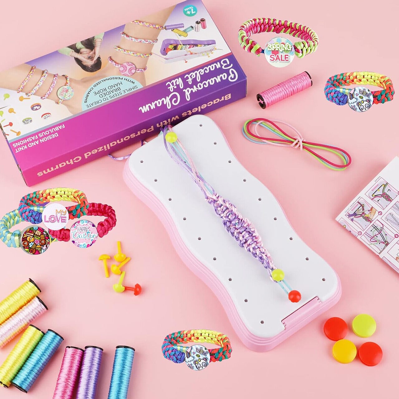 KnitFun, set per lavorare a maglia braccialetti - Image 8