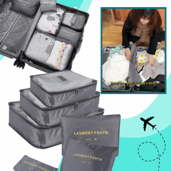 LUGAGORG, Set di organizer da viaggio - video