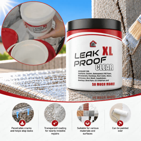 Rivestimento trasparente per sigillare le crepe, LeakProof - video