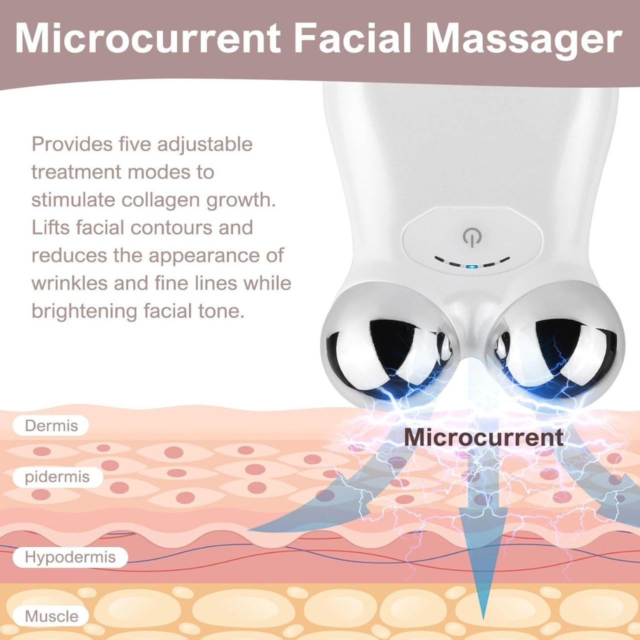 Strumento per massaggio facciale 3D, LiftMassager - Image 10