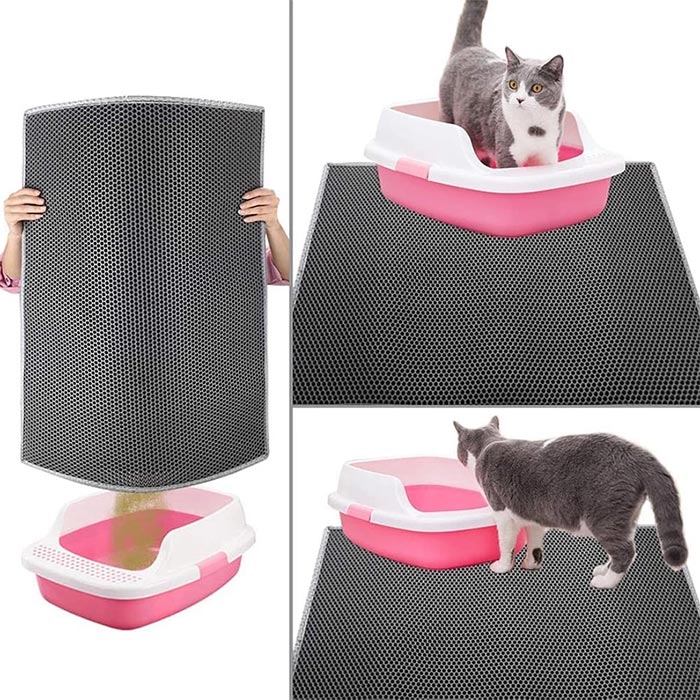 LitterMat, tappetino per lettiera per gatti che cattura la sabbia - Image 3