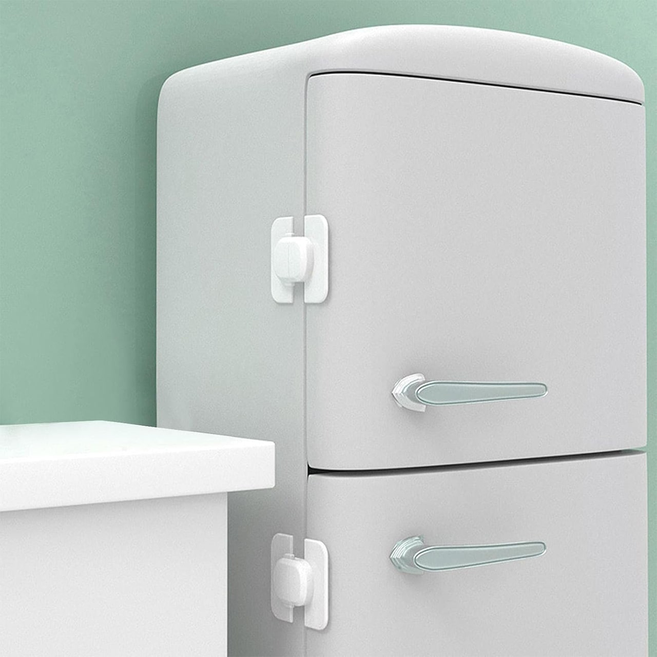 LockStar, chiusura di sicurezza per frigorifero o congelatore (2 pezzi) - Image 3