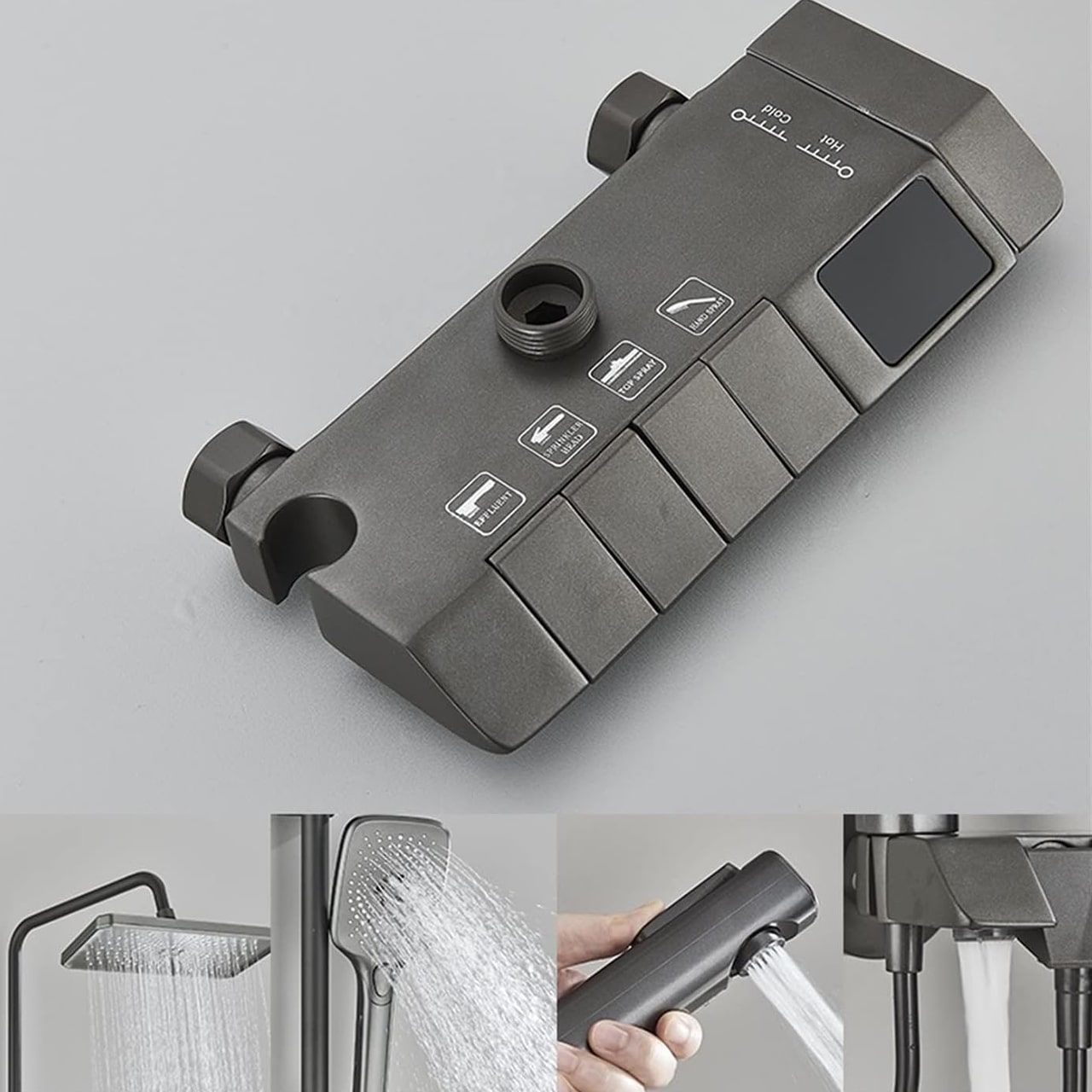 LuxShowerSet, set doccia di lusso con 3 diversi attacchi - Image 8