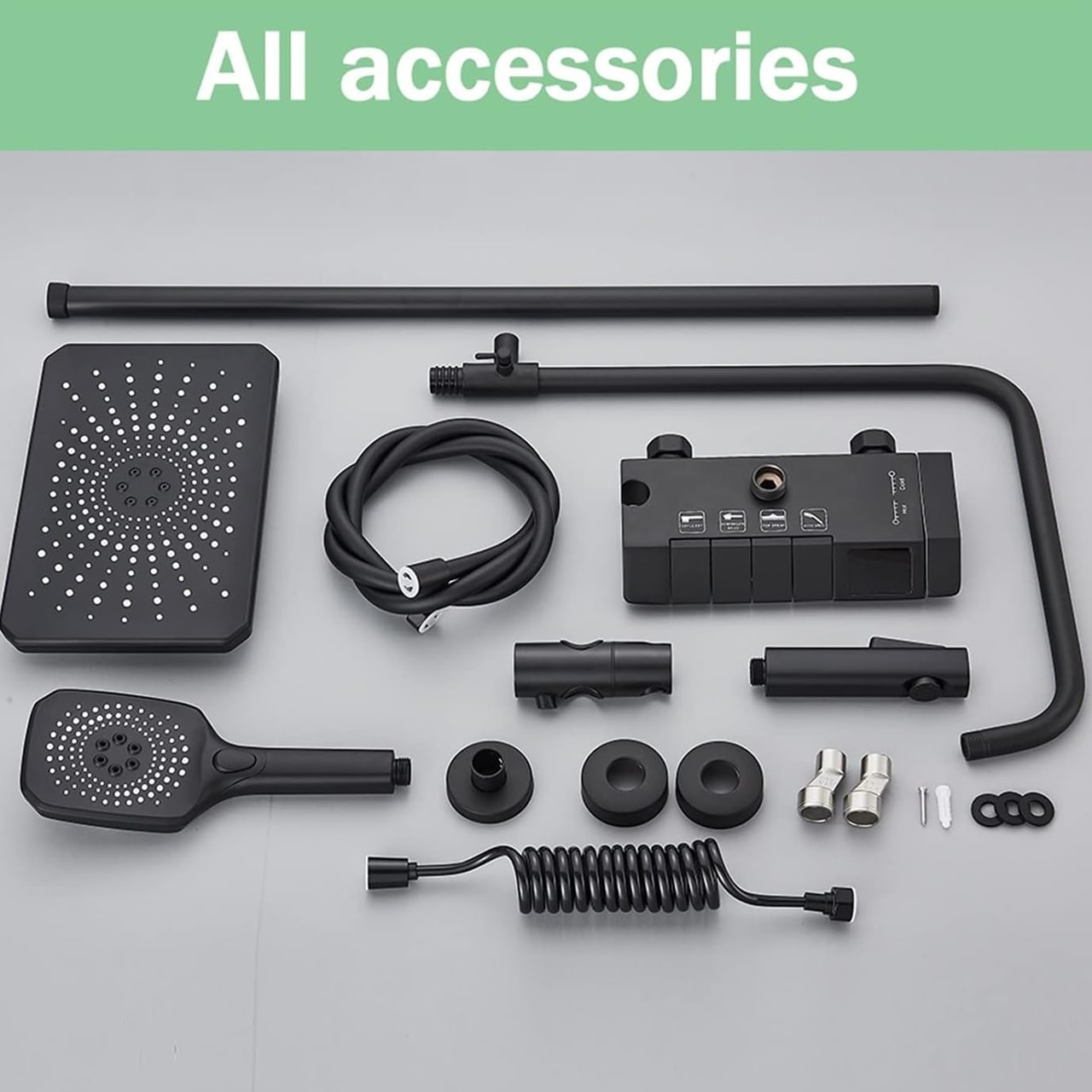 LuxShowerSet, set doccia di lusso con 3 diversi attacchi - Image 9