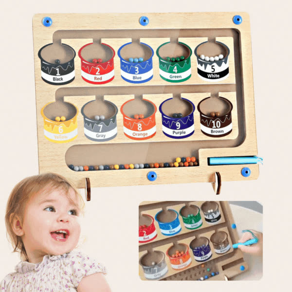 MAGMAZE, gioco Montessori per la classificazione dei colori - video