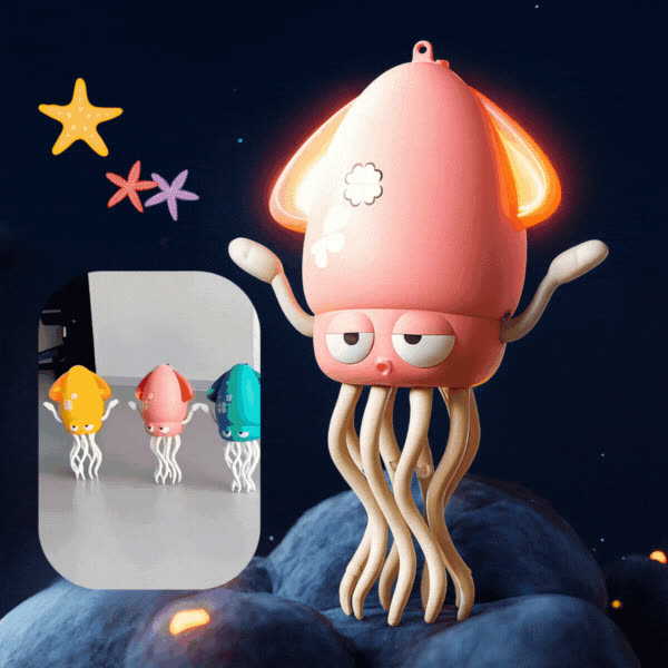 MEDUZ, Polpo elettrico danzante MIMI - video