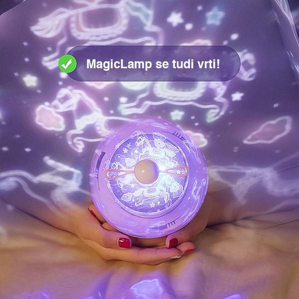 MagicLamp, lampada proiettore dinamica 2 in 1 con 6 fantasie diverse - Image 10