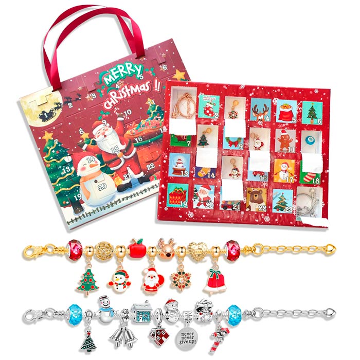 MerryChristmas, calendario dell'avvento con ciondoli per braccialetti - Image 4