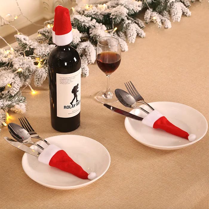 MiniSantaHats, tasca per cappello di Babbo Natale (20 pezzi) - Image 5