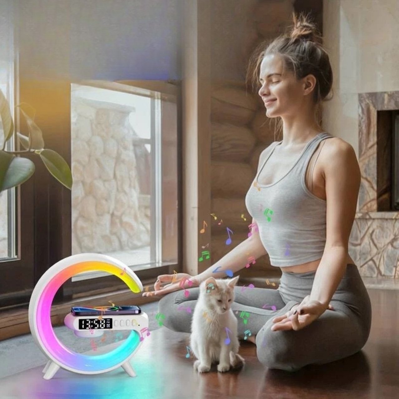 MoonCharge - un elegante caricatore wireless e luce ambientale in uno - Image 7