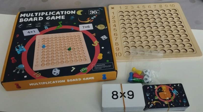 Multiplication Game, un gioco da tavolo di moltiplicazione fino a 100 - Image 7