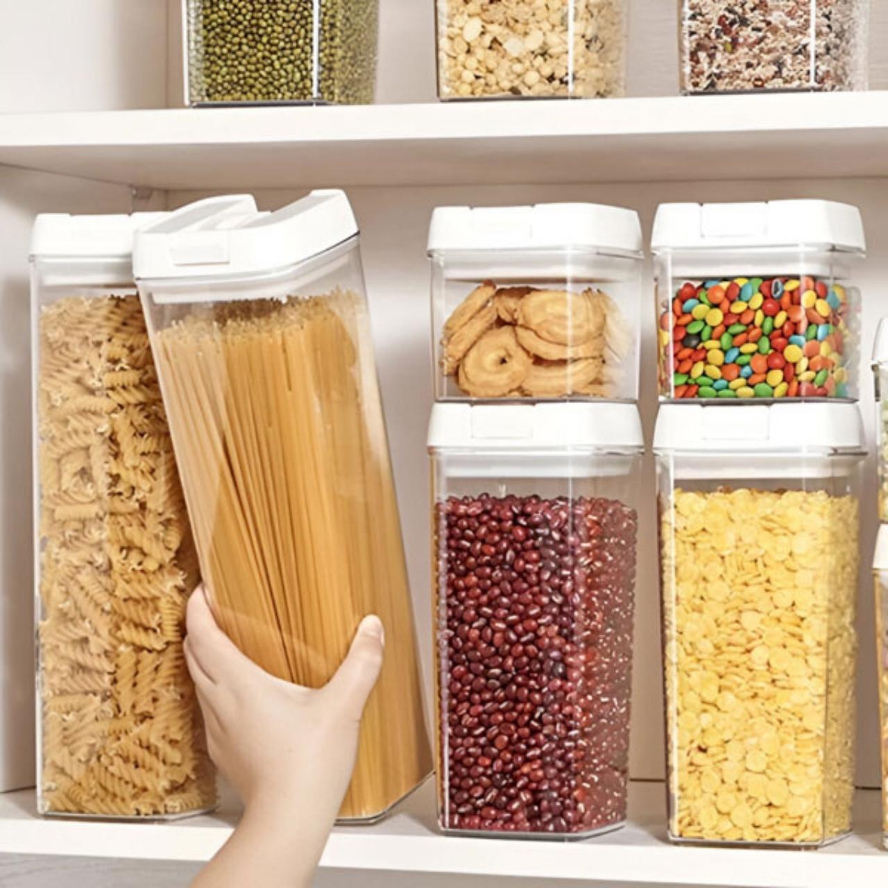 OrgaSet, set da 7 pezzi di contenitori per la conservazione degli alimenti - Image 8