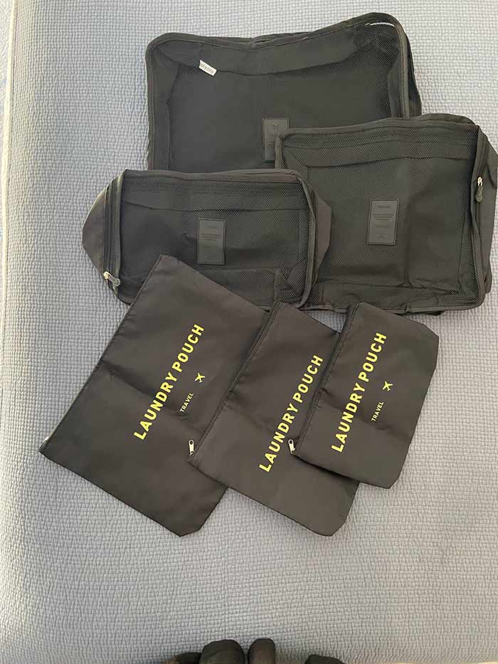 PackingBags, organizzatori da viaggio per ordine in valigia e zaino (6 pezzi) - Image 9