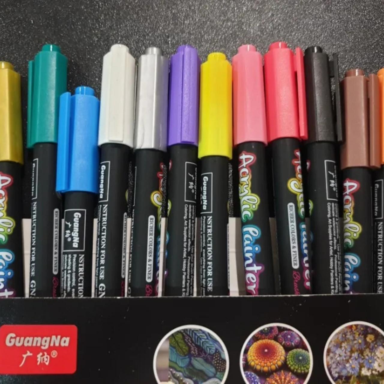 PaintAcrylic, pennarelli acrilici (12 pezzi) - Image 1