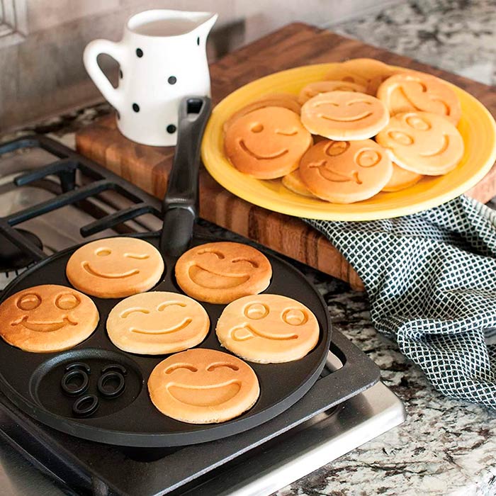 Niente attaccamento per una facile rimozione dei pancake.