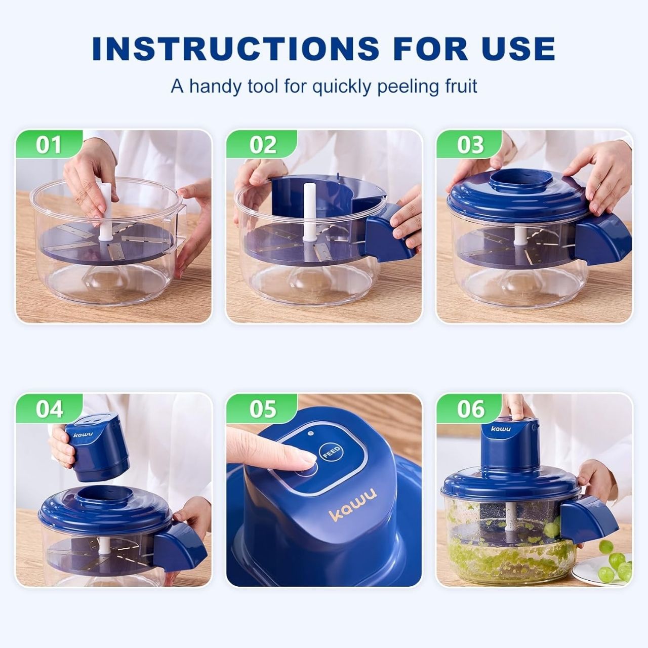PeelStar, il pelapatate senza fili per frutta e verdura più piccole - Image 1