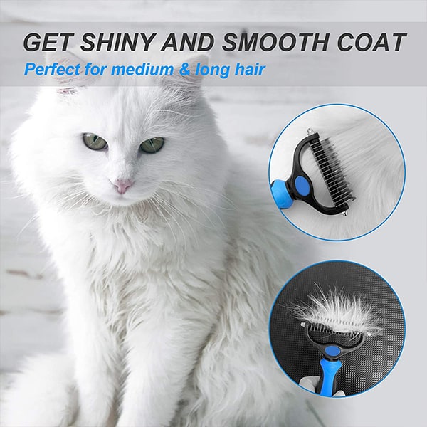 PetTangler, spazzola a due facce per rimuovere peli e sottopelo. - Image 11