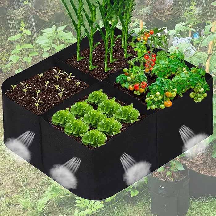 Pocket4Garden, aiuola portatile con 4 scomparti separati - Image 5