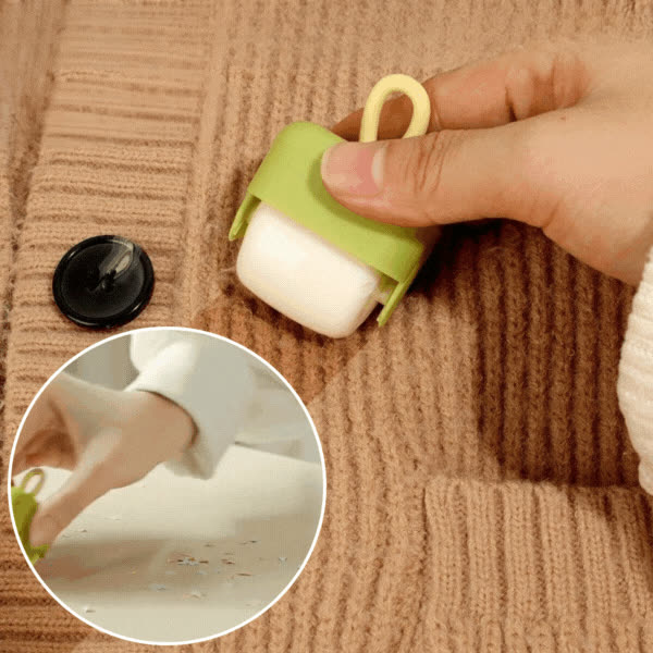 Prolly, mini rullo per rimuovere pelucchi, capelli e polvere dai tessuti - video