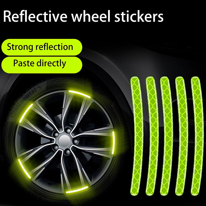 ReflectiveStripes, adesivi rifrangenti per cerchioni (40 pezzi) - Image 3