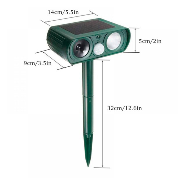 RepellentSensor, un repellente a energia solare per animali e parassiti del giardino - Image 2