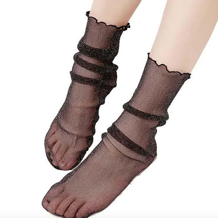 RetroMeshSocks, 5 paia di calze alla moda e calde - Image 8
