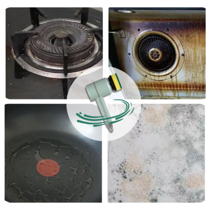 SCRUBBER, Set di spazzole elettriche senza fili per la pulizia - Image 3
