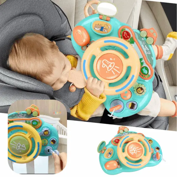 STERMONT, Volante per bambini con suoni e luci - Image 1