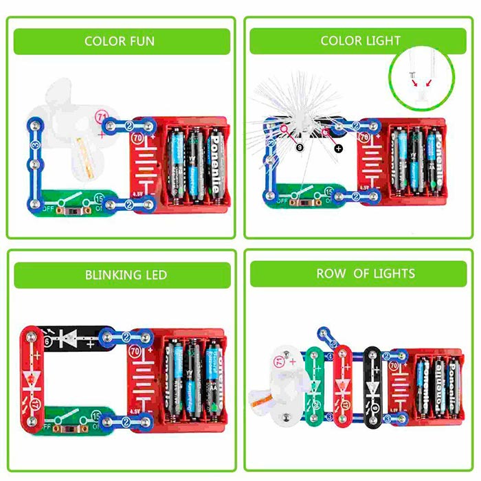 ScienceKit, un giocattolo didattico in cui il bambino impara le basi dell'elettricità (17 pezzi mondiali) - Image 5