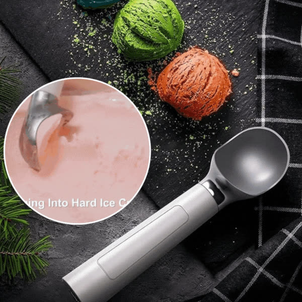 Scoop, cucchiaio da gelato elettrico e riscaldato - video