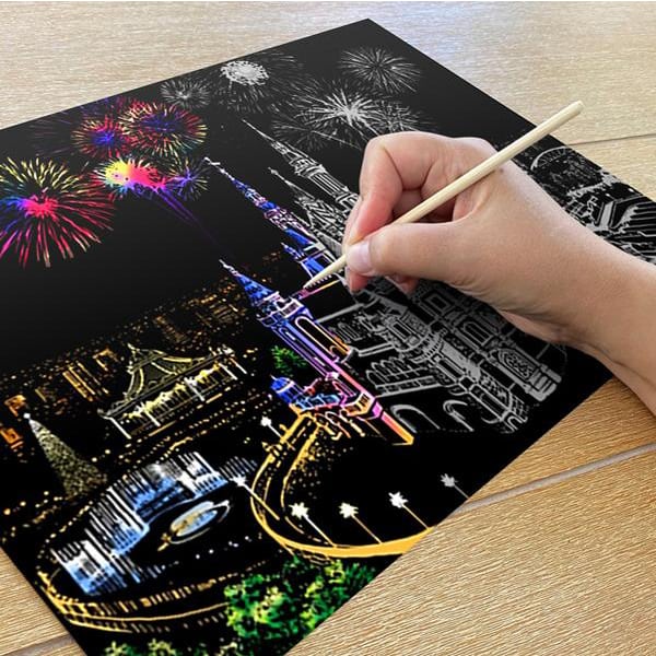 ScratchArt, Set Creativo Scratch da 6 Pezzi con 2 Illustrazioni - Image 6