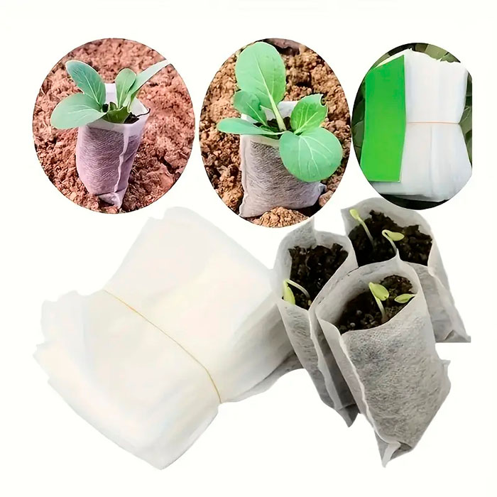 SeedBags, sacchetti biodegradabili per piantare e far crescere le piante (100 pz) - Image 8