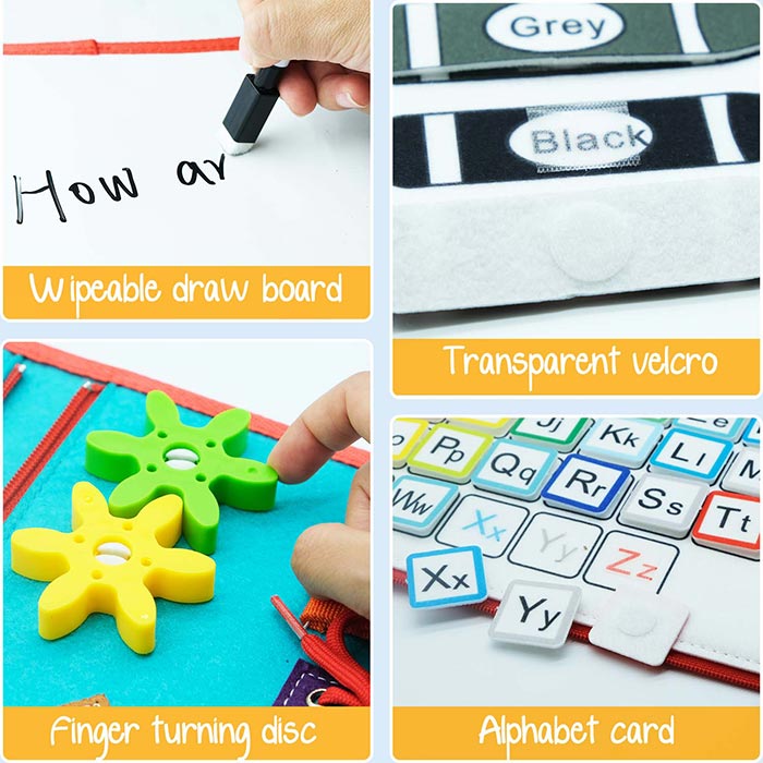 SensoryBook, un giocattolo didattico con 7 diverse attività - Image 5