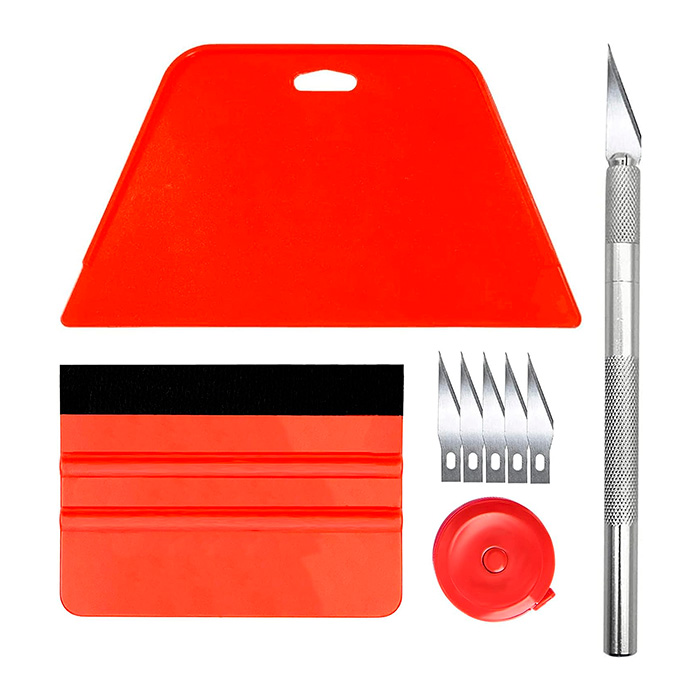 Set, completo di accessori per l'installazione di adesivi murali - Image 1