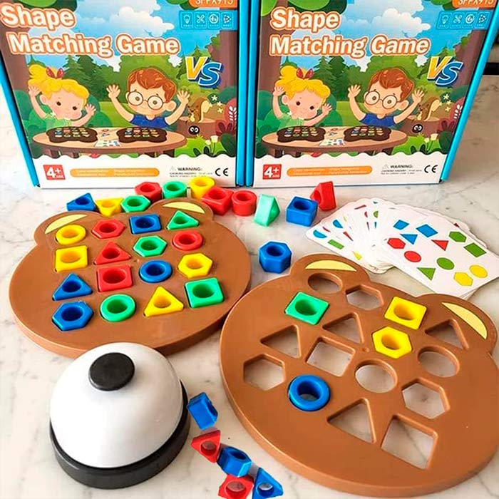 ShapeMatchingGame, un gioco da tavolo per bambini in cui imparano a conoscere forme e colori - Image 3