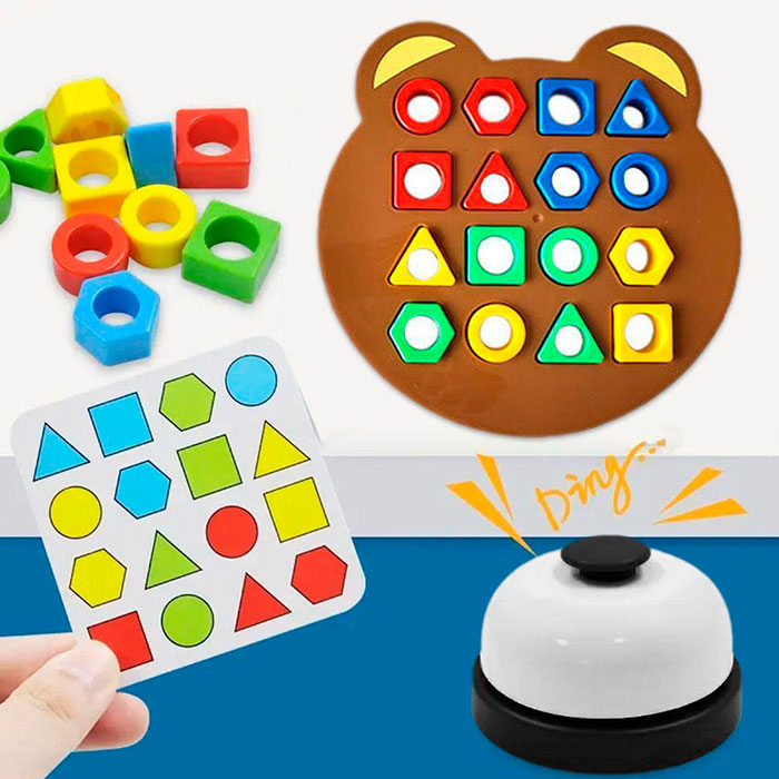 ShapeMatchingGame, un gioco da tavolo per bambini in cui imparano a conoscere forme e colori - Image 8