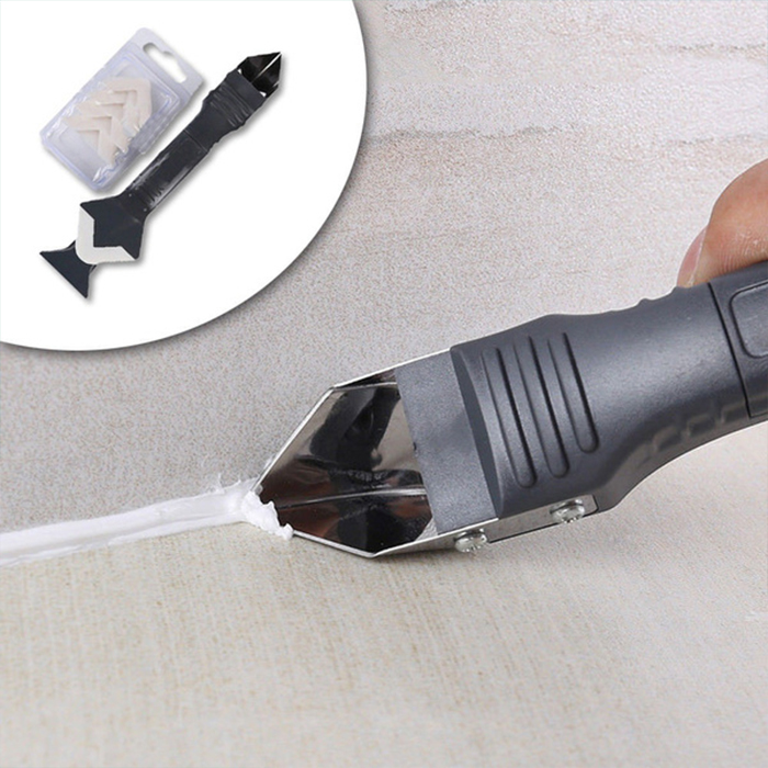 SiliconRemover, strumento 5 in 1 per applicare, levigare e rimuovere il silicone - Image 1