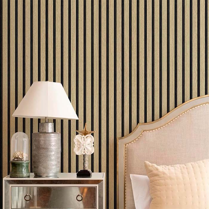 SlatWall, adesivo autoadesivo con aspetto di legno naturale (300 x 45 cm) - Image 8