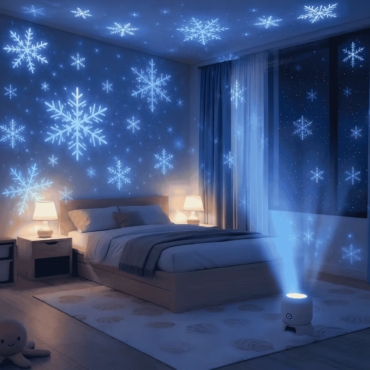 Proiettore LED a fiocchi di neve, SnowLamp - Image 6