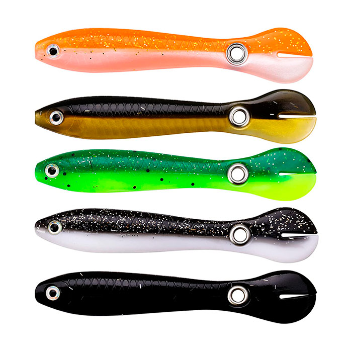 SoftLures, esche per pesci (5 pezzi) - Image 1
