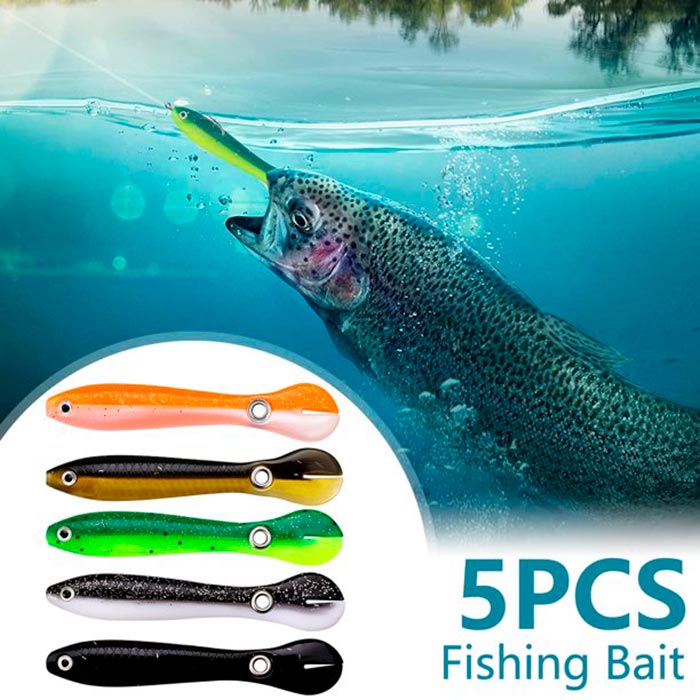 Esca da pesca: aspetto realistico di un pesce che attira altri pesci più grandi!