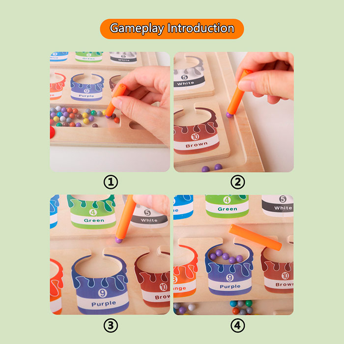 SortBoard, un giocattolo didattico per ordinare e imparare i colori - Image 14
