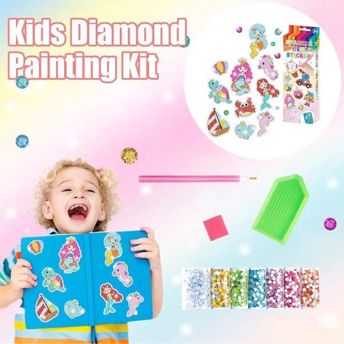 SparkleStickers, un kit creativo per applicare diamanti colorati sugli adesivi - Image 4